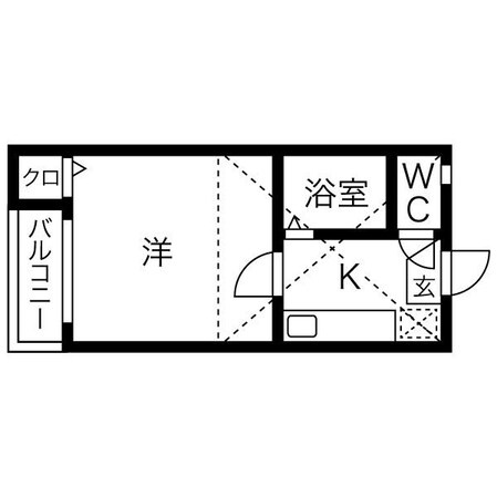 本陣駅 徒歩5分 2階の物件間取画像